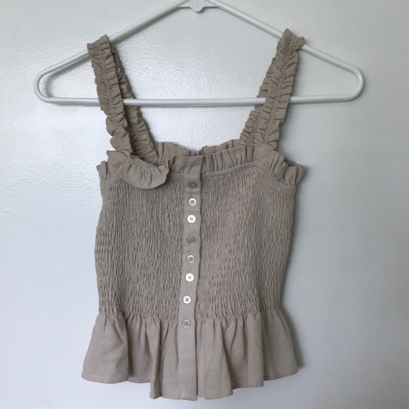 H&M Beige Tank - Picture 1 of 3